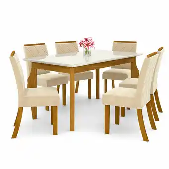 Lider Juego de Comedor 6 Sillas Kioto oferta