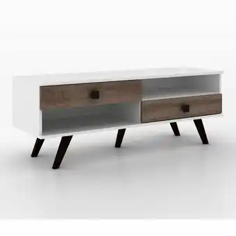 Lider Rack 42 Pulgadas Blanco/Madera oferta