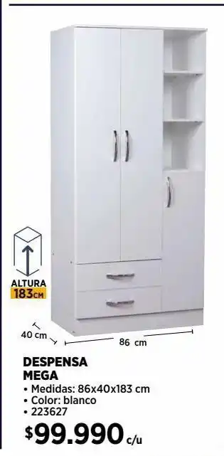 Construmart Despensa mega oferta