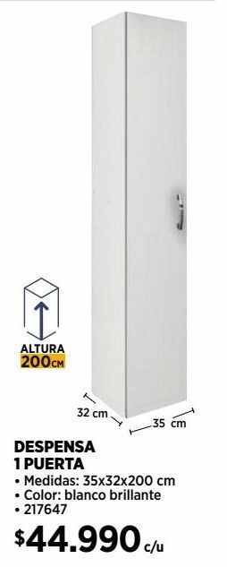 Construmart Despensa 1 puerta oferta