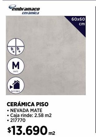 Construmart Cerámica piso oferta