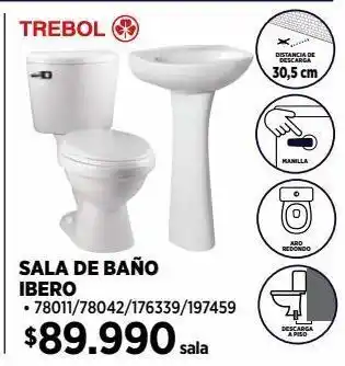 Construmart Sala de baño trebol oferta