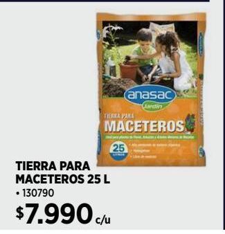 Construmart Tierra para maceteros 25 lt oferta