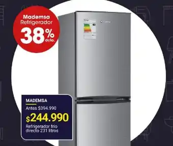 Easy Refrigerador Frio Directo 231 litros MADEMSA oferta