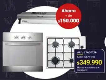 Easy Ursus Trotter Homo + Encimera + Campana oferta