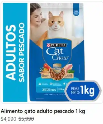Santa Isabel Alimento Gato Adulto Pescado 1kg oferta