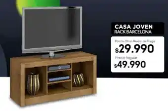 Tottus Casa Joven Rack Barcelona oferta