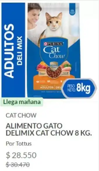 Tottus Cat Chow Alimento Gato Delimix 8kg oferta