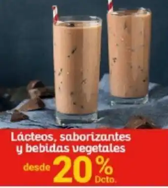 Santa Isabel Lácteos, Saborizantes y Bebidas Vegetales oferta