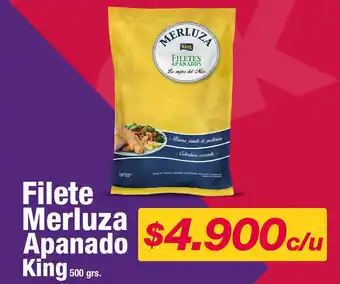 Filete Merluza Apanado King 500 grs.