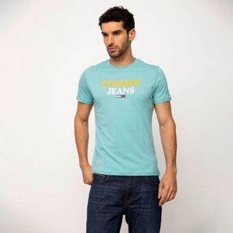Falabella Tommy jeans polera manga corta 100% algodón slim fit hombre oferta