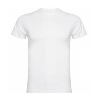 Linio Polera blanca 100 algodón s3xl camiseta franela oferta