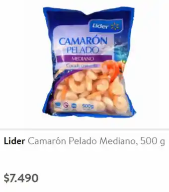 Lider Camarón Pelado Mediano 500g