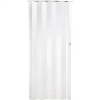 Puerta plegable pvc blanco milano 120 x 200 cm.