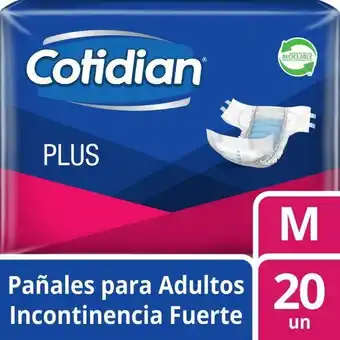 Super Bodega a Cuenta Pañales para adultos plus m bolsa 22 un cotidian oferta