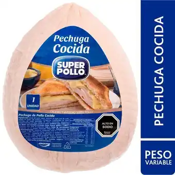 Pechuga de pollo cocida kg