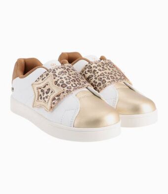 Limonada Zapatilla bebé con estrella blanco oferta