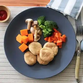 Kitchen Center Nuggets de pollo con verduras al vapor 4 porciones supercook sc300 oferta