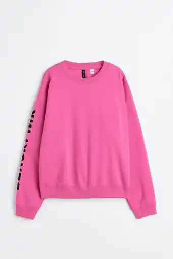 H&M Polerón con motivo estampado oferta
