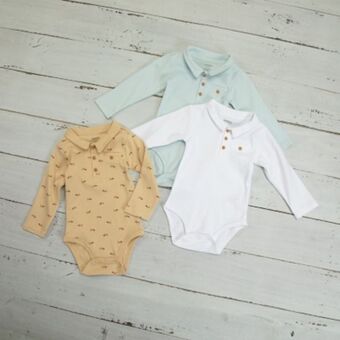 Falabella Yamp body bebé niño pack de 3 unidades algodón oferta