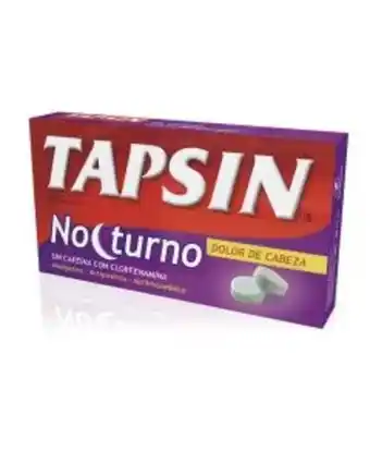 Tapsin nocturno caja 12 comp.displ.