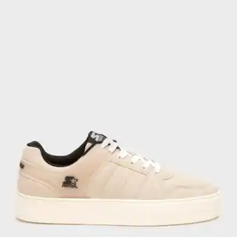 Falabella Zapatilla urbana hombre beige starter oferta
