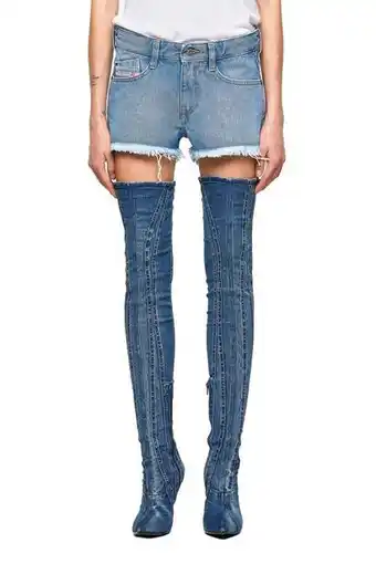 Diesel Short diesel de rifty short mujer denim oferta