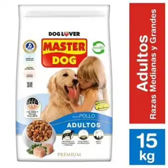 Master dog omega pollo-arroz-vegetales 15kg