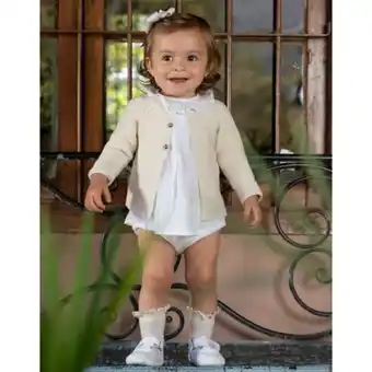 Falabella Maria baby chaleco manga larga algodón oferta