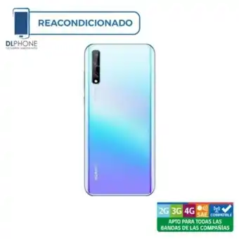 Falabella Huawei y8p de 128gb en azul reacondicionado oferta