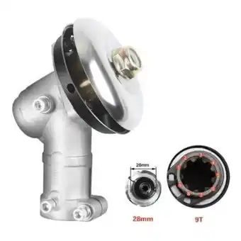 Linio Cabezal desbrozadora tubo 28 mm 9 estrias oferta