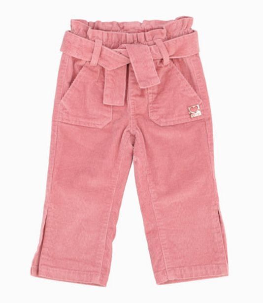 Pantalon best sale cotele niña