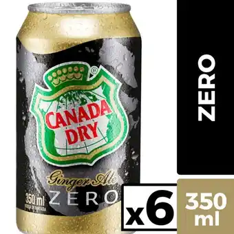 Santa Isabel Pack 6 un. bebida ginger ale lata 6 un. 350 ml oferta