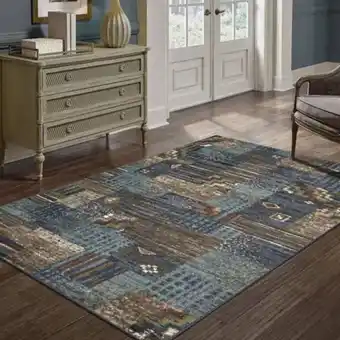 Linio Alfombra sachi patchwork 160x235 cm multicolor oferta