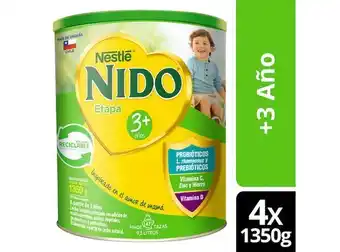 Ripley Leche nido 3+ protectus® 1350g pack x4 oferta