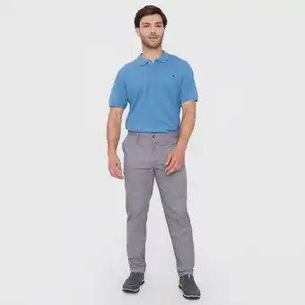 Corona Pantalón hombre slim fit chino gris oferta