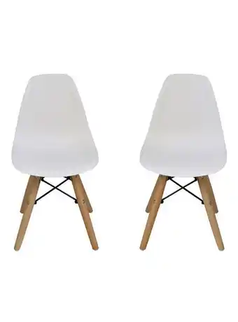 Paris Set 2 sillas mini atril 2.0 blanco oferta