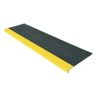 Paris Grada goma estriada (negra/amarilla) 5mm x 121cm x 32cm oferta