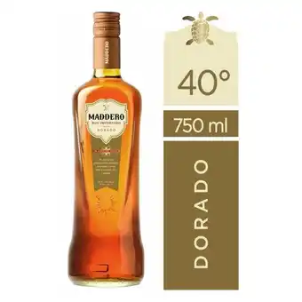 Super Bodega a Cuenta Ron dorado añejo 750ml maddero oferta