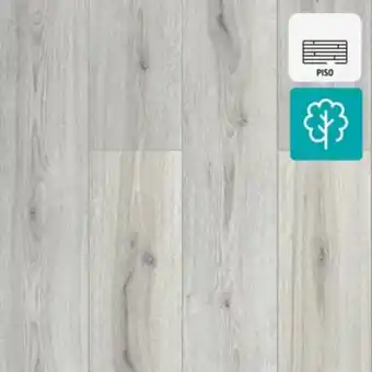 Piso flotante 10 mm gris 138x19,3 cm 1,59 m2