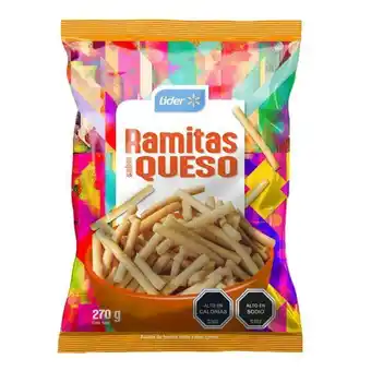 Super Bodega a Cuenta Ramitas sabor queso 270grs lider oferta