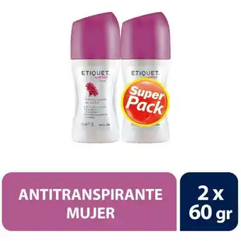 Super Bodega a Cuenta Pack 2un desodorante roll-on floral etiquet oferta