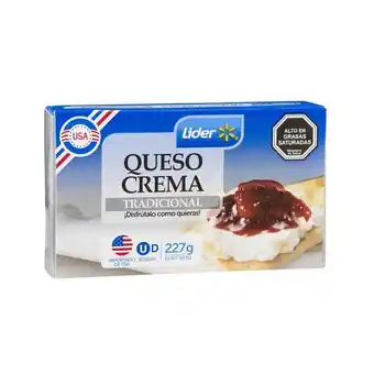 Super Bodega a Cuenta Queso crema 227grs lider oferta