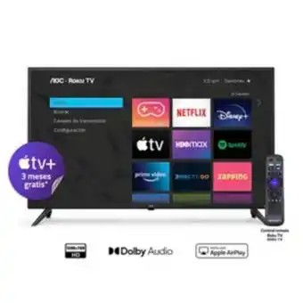 Linio Aoc roku tv led 39 hd smart tv oferta