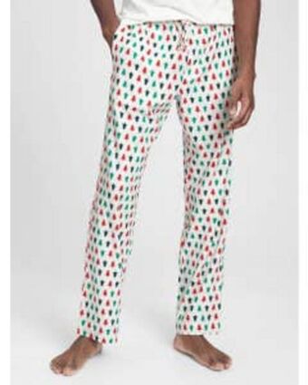 GAP Pantalon pijama franela hombre oferta