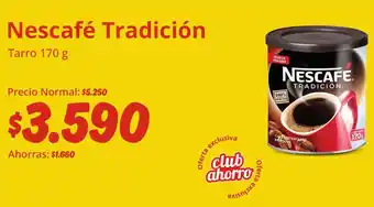 Unimarc Nescafé Tradición Tarro 170 g oferta