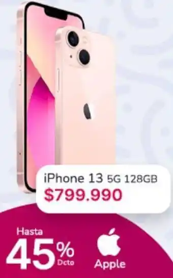 Abcdin iPhone 13 5G 128GB oferta