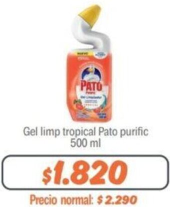 Mayorista 10 Gel limp tropical Pato purific 500 ml oferta