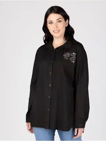 Lineatre Blusa negro lineatre oferta