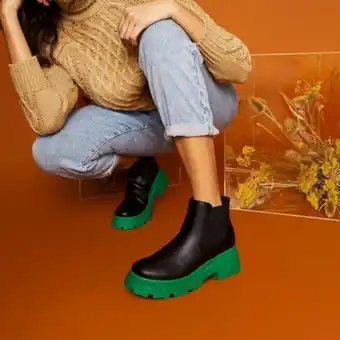 Botín mujer multicolor sybilla